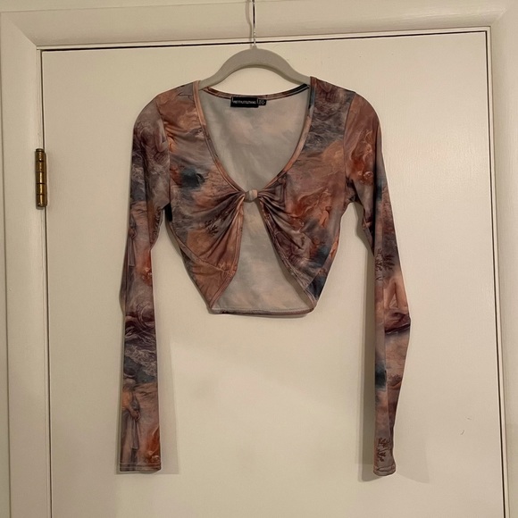 pretty little thing knot front top - Picture 4 of 6